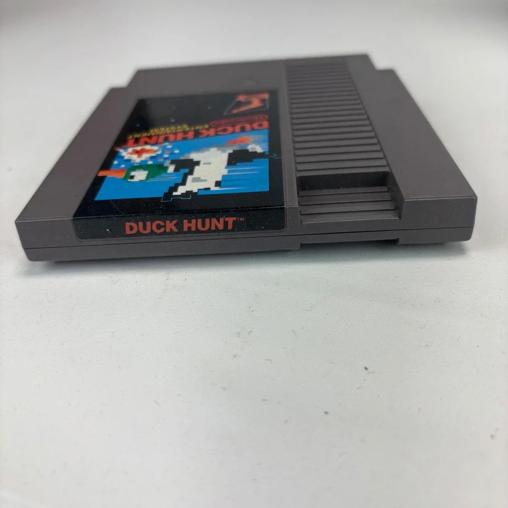 Nintendo Duck Hunt NES Game Gray Light Gun Series Retro Classic Video